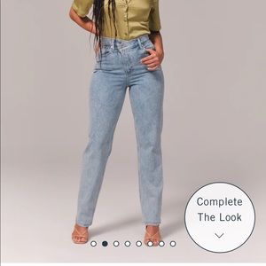 Abercrombie and Fitch Curve Love jeans